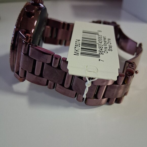 Michael Kors Access Women’s Sofie HR Touchscreen Smartwatch – Plum (Model MKT507 main image 7